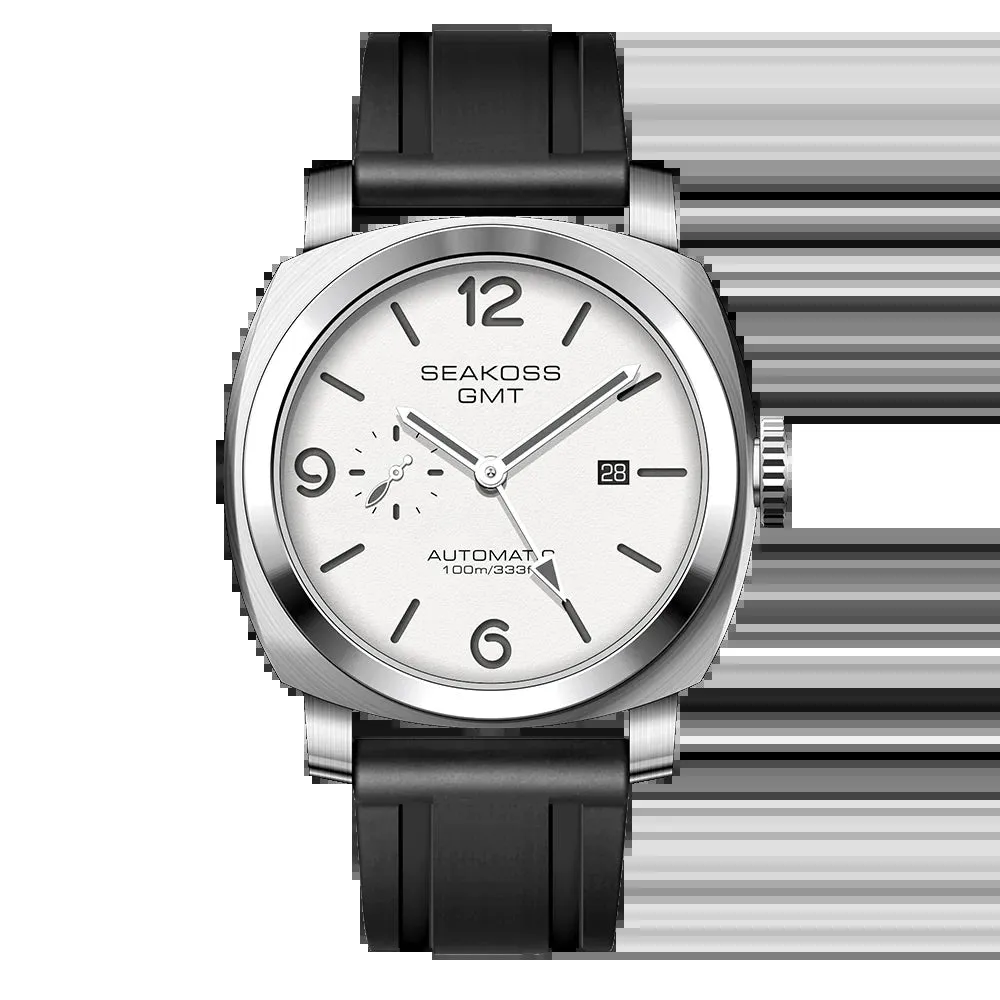 10Bar GMT Diving Automatic Mechanical Watch Men 1963 Original ST2557 Movement 316L Luminous Calendar Sapphire Wristwatch