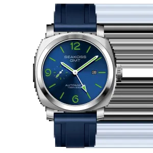10Bar GMT Diving Automatic Mechanical Watch Men 1963 Original ST2557 Movement 316L Luminous Calendar Sapphire Wristwatch