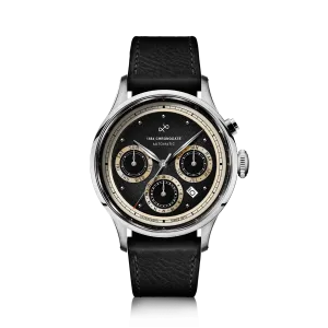 1564 Chronodate Automatic, Steel / Black