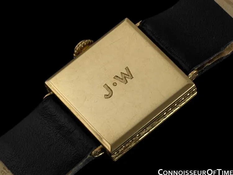1920's Tiffany & Co. Ladies Vintage Watch - 18K Gold & Enamel
