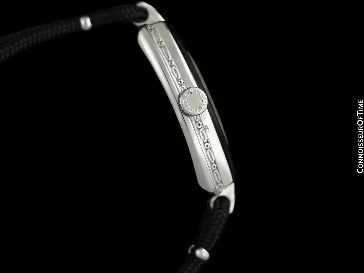 1930's Rolex Exquisite Ladies Vintage Art Deco Watch - 14K White Gold & Diamonds