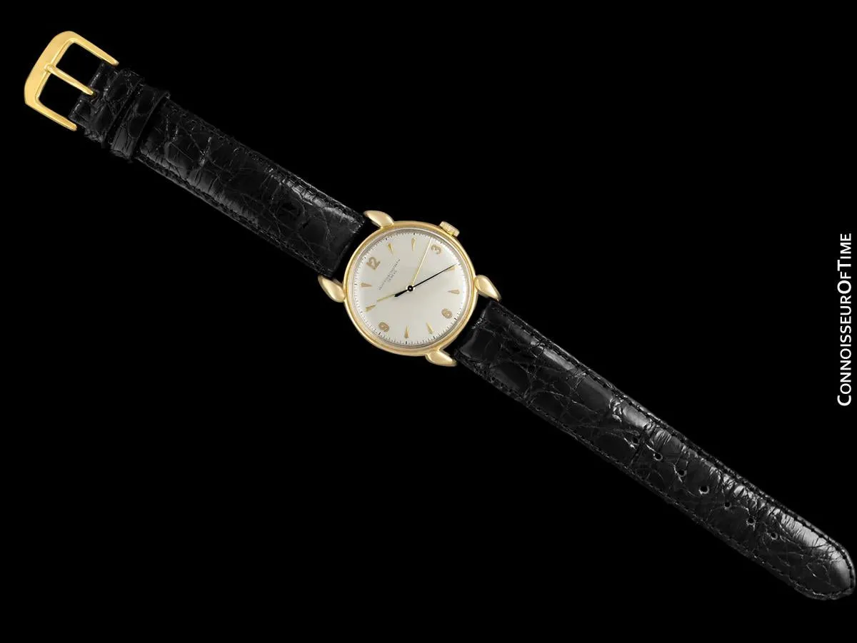 1942 Vacheron & Constantin Vintage Mens Watch with Bear Claw Lugs - 18K Gold
