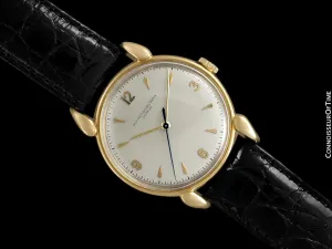 1942 Vacheron & Constantin Vintage Mens Watch with Bear Claw Lugs - 18K Gold