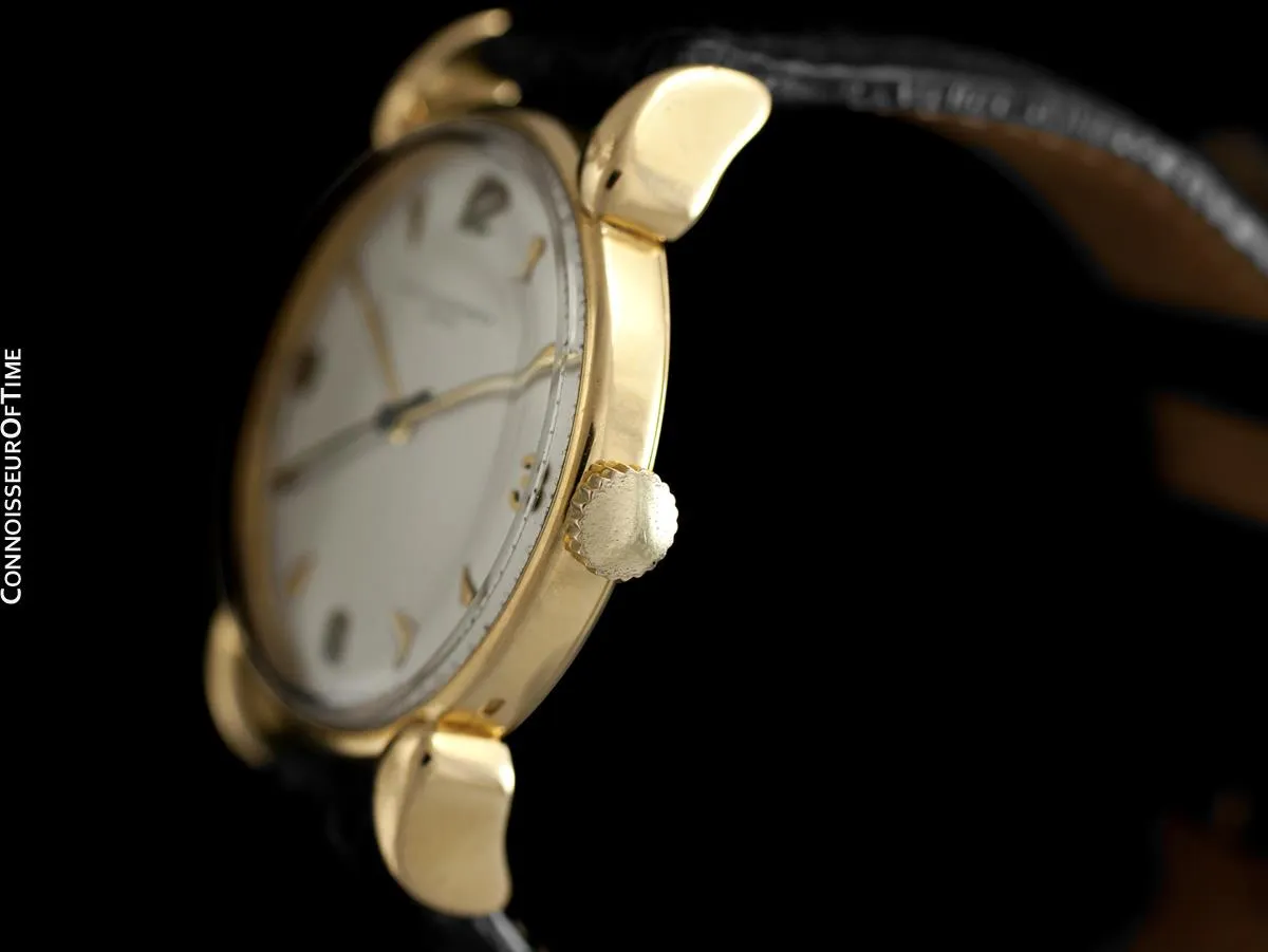 1942 Vacheron & Constantin Vintage Mens Watch with Bear Claw Lugs - 18K Gold