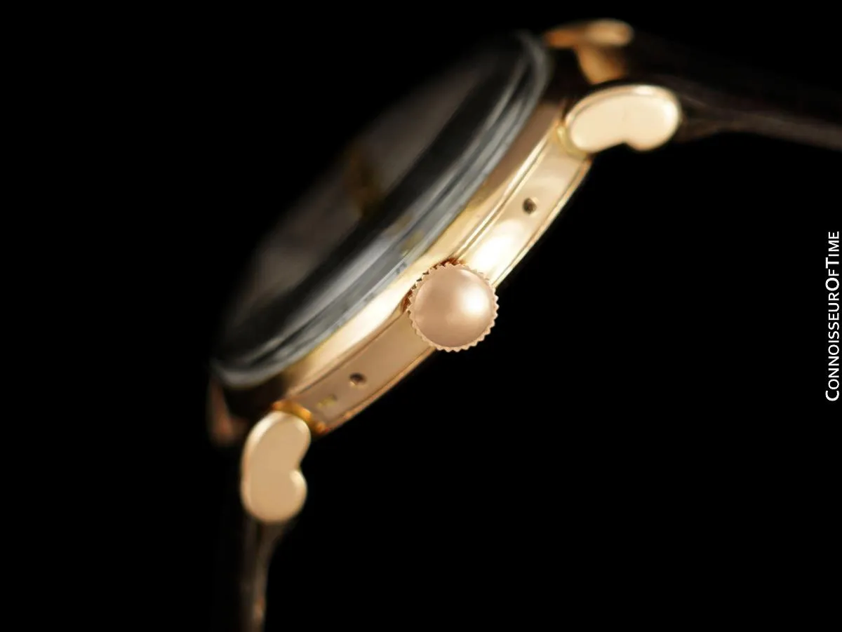 1947 Omega Cosmic Vintage Triple Date, Moon Phase Watch - 18K Rose Gold with Box