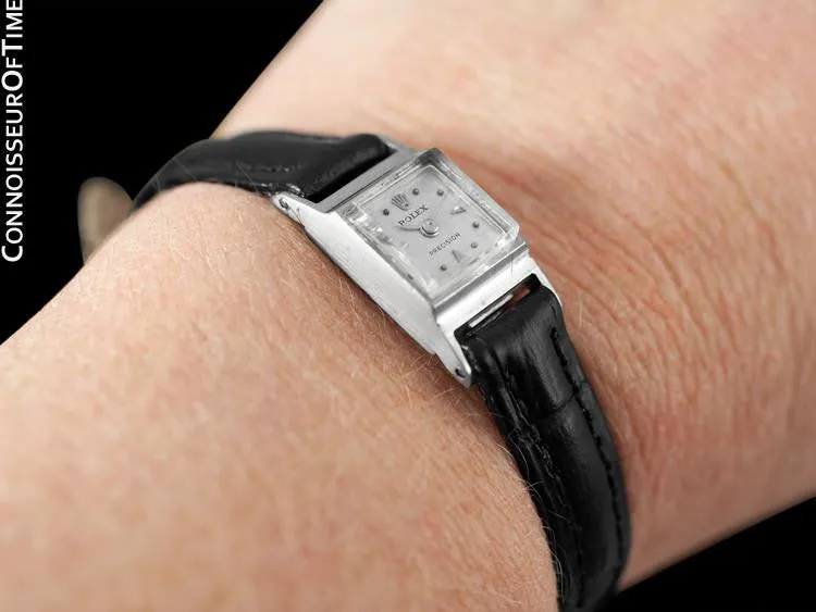 1952 Rolex Precision Ladies Dress Watch - 18K White Gold