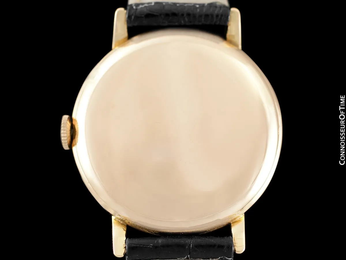 1952 Vintage IWC Mens Extra-Large Caliber 89 37mm Dress Watch - 18K Rose Gold