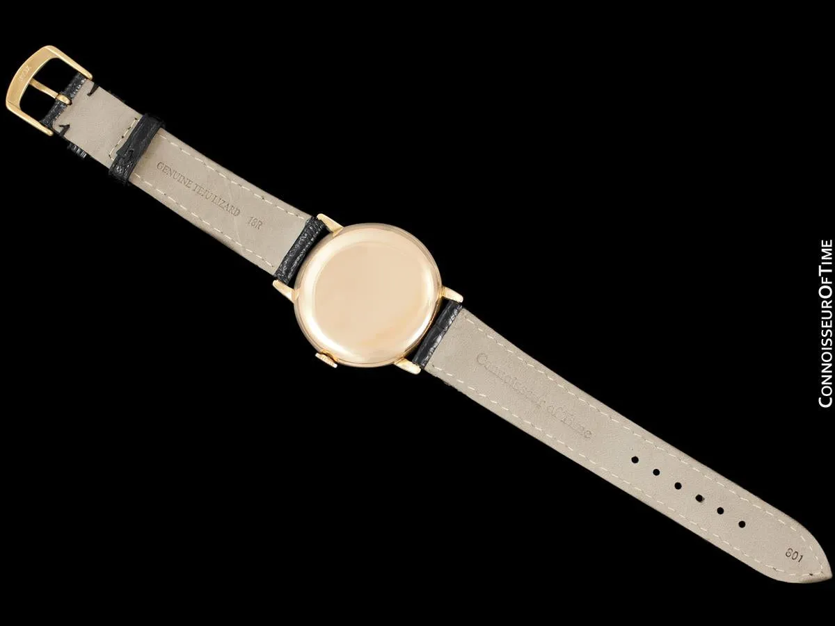 1952 Vintage IWC Mens Extra-Large Caliber 89 37mm Dress Watch - 18K Rose Gold