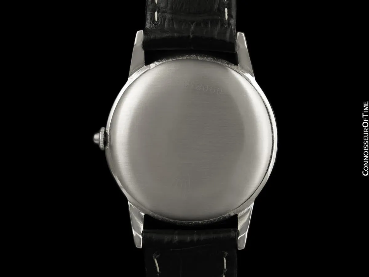 1954 Rolex Precision Vintage Mens Classic Ref. 3655 Dress Watch - Stainless Steel