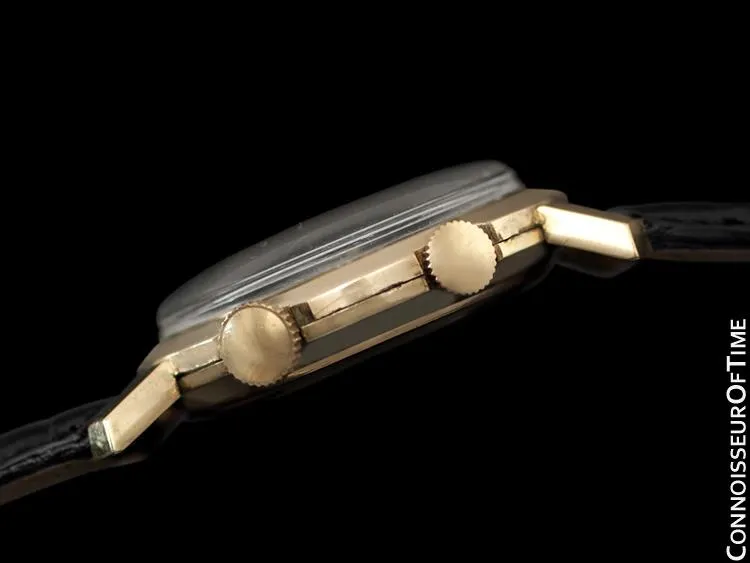 1955 Jaeger-LeCoultre Memovox Vintage Mens Wrist Alarm, 10K Gold Filled - Ford Motor Co.
