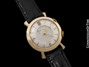 1955 Jaeger-LeCoultre Memovox Vintage Mens Wrist Alarm, 10K Gold Filled - Ford Motor Co.