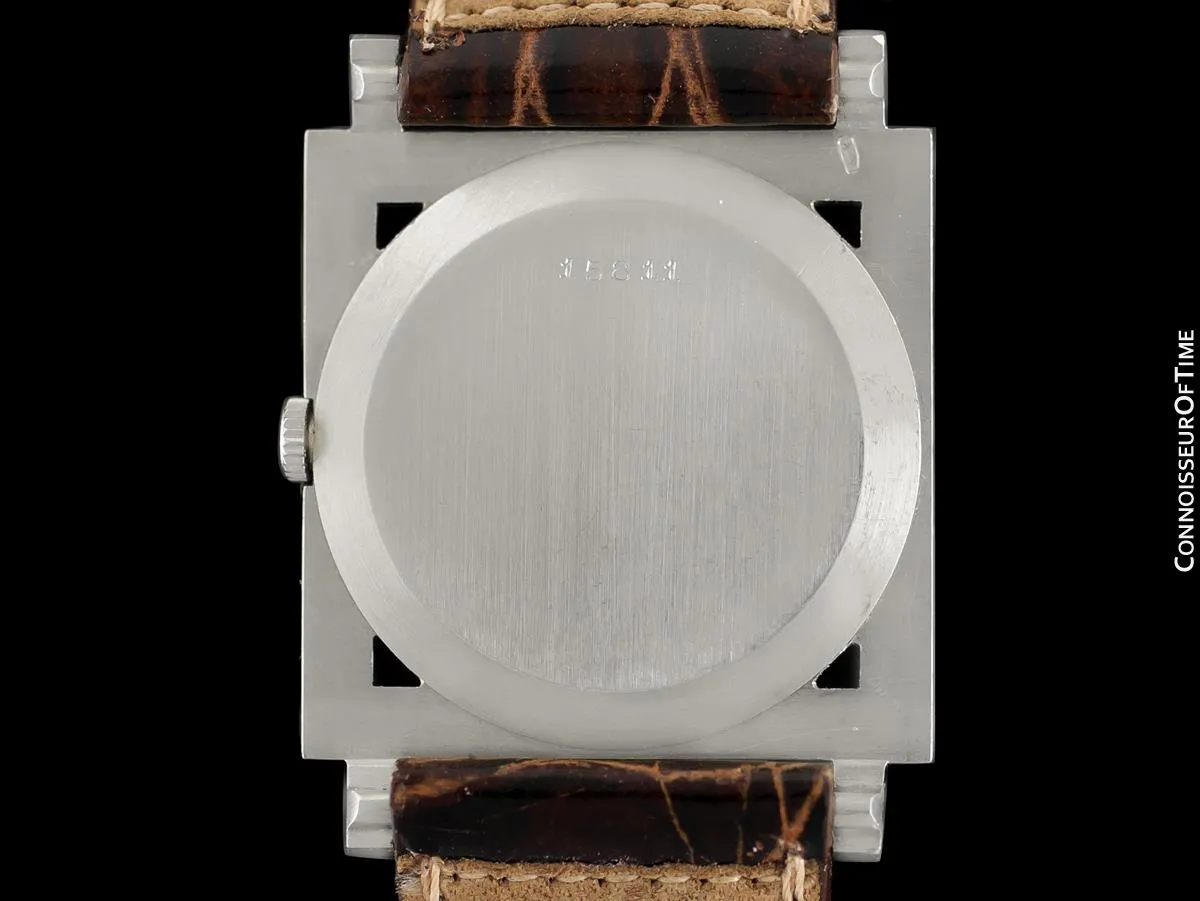 1960 Audemars Piguet Vintage Mens Cal. 2003 Ultra Thin Watch - 18K White Gold & Diamonds