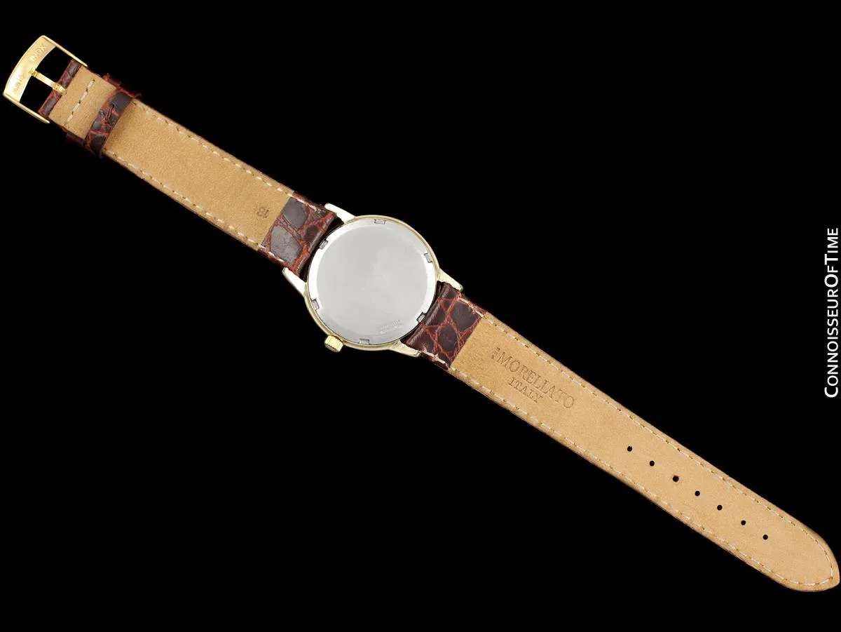 1965 Omega Vintage Mens Classic Automatic Watch - 10K Gold Filled & Stainless Steel
