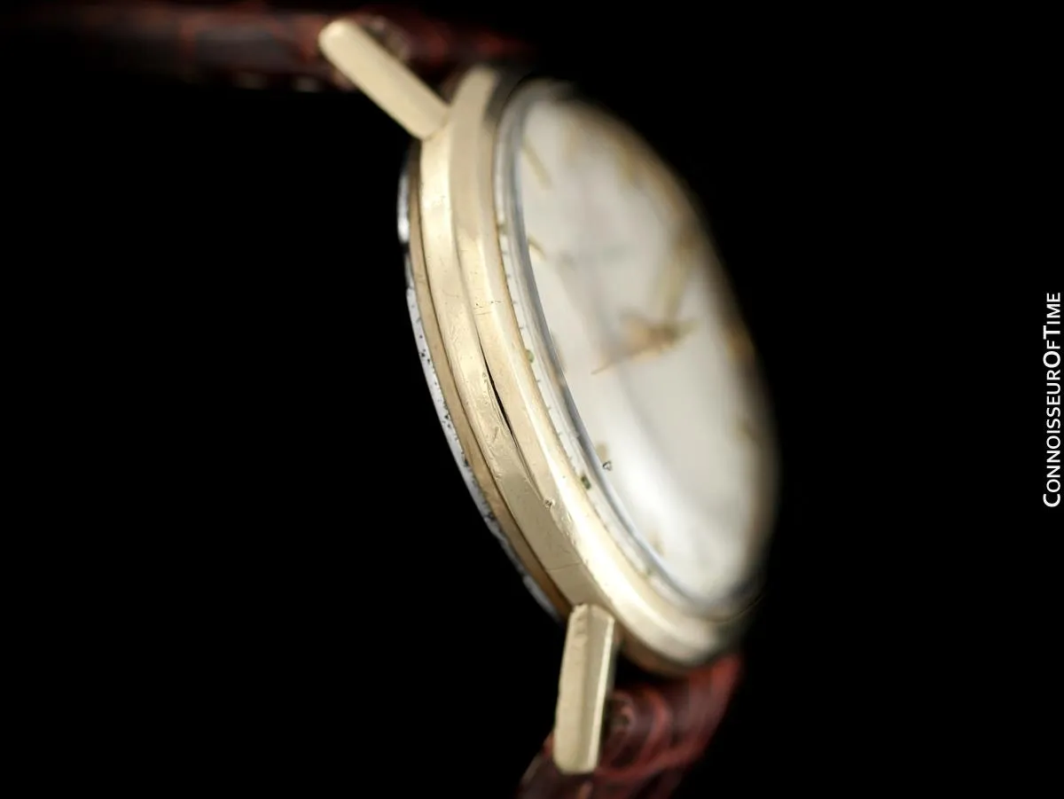 1965 Omega Vintage Mens Classic Automatic Watch - 10K Gold Filled & Stainless Steel
