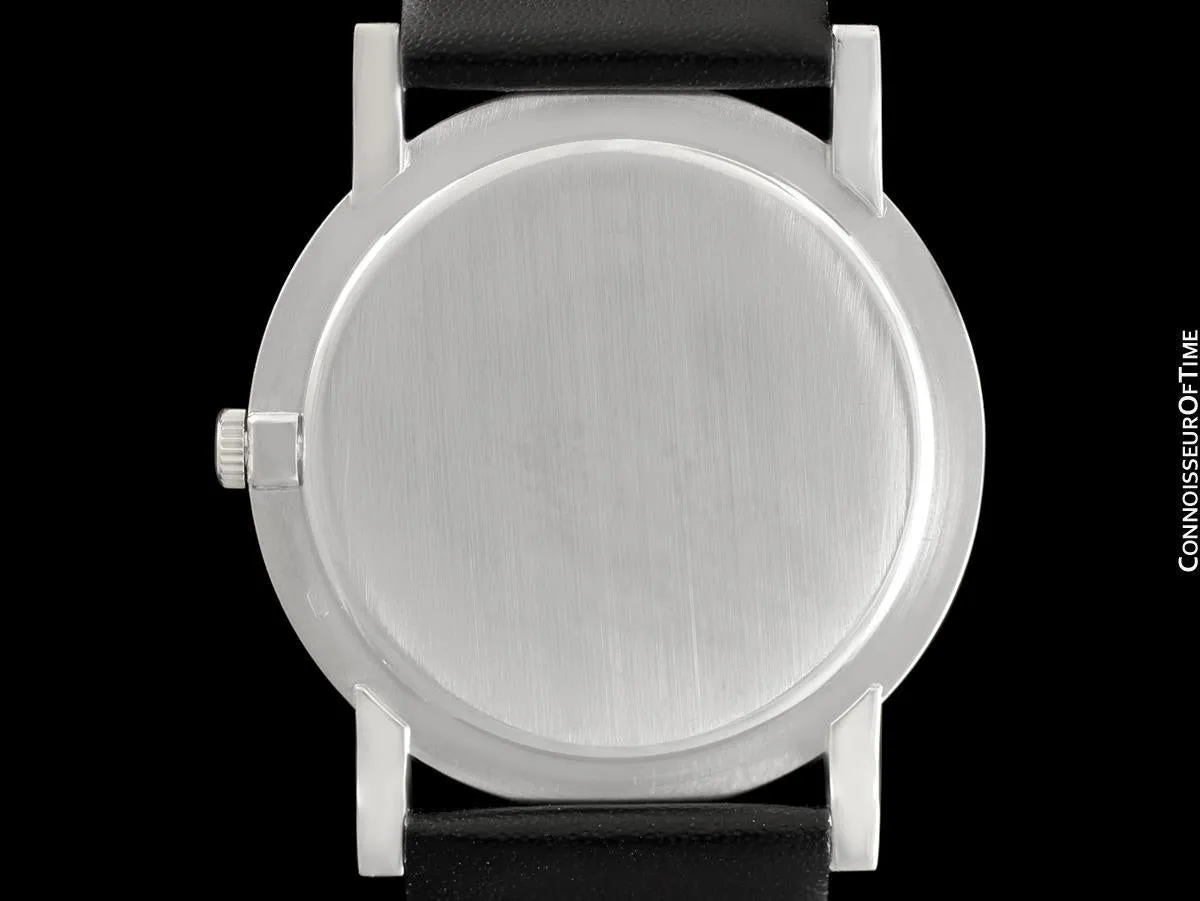 1968 Audemars Piguet "Extra-Flat" Vintage Mens Midsize Watch - 18K White Gold