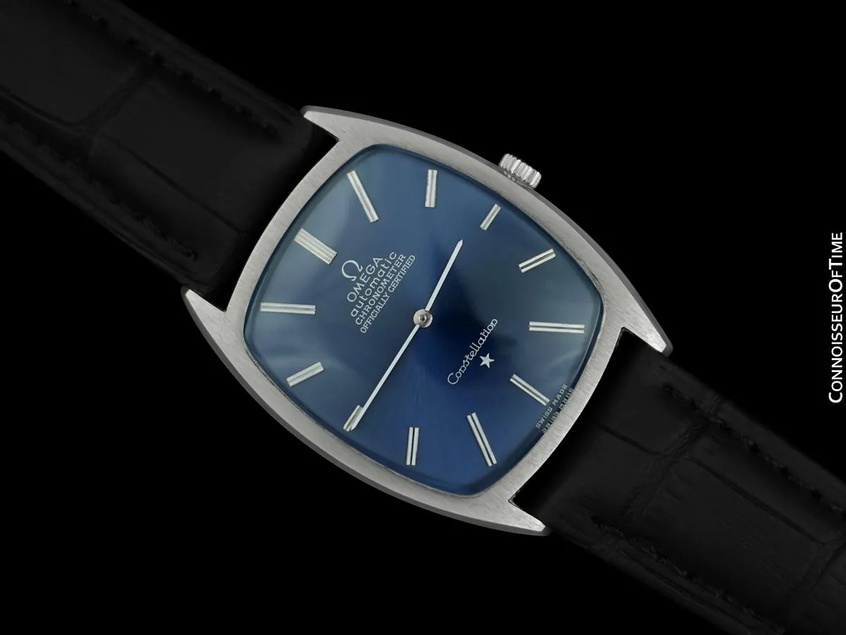 1968 Omega Constellation Chronometer Vintage Mens Watch - Stainless Steel