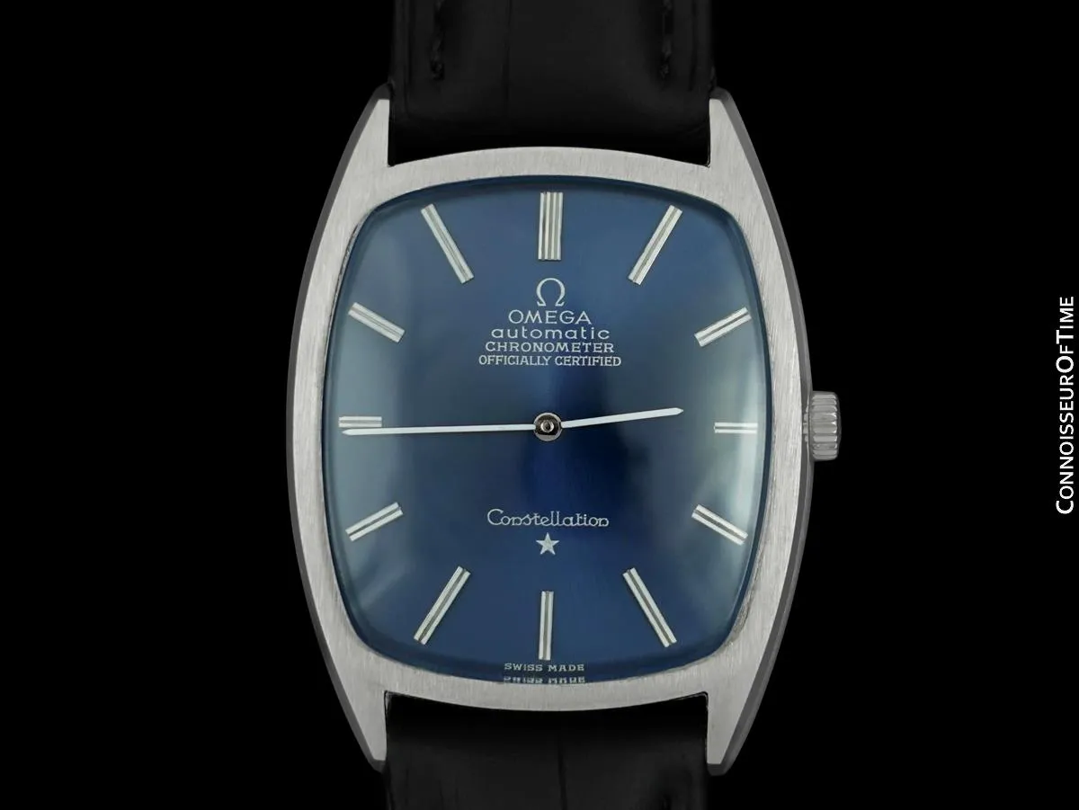 1968 Omega Constellation Chronometer Vintage Mens Watch - Stainless Steel