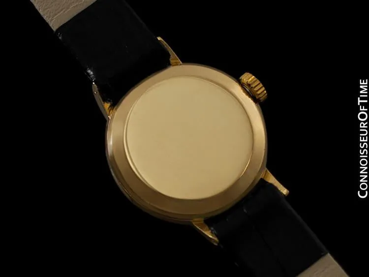 1970 Omega Geneve Vintage Ladies Handwound Dress Watch - 18K Gold
