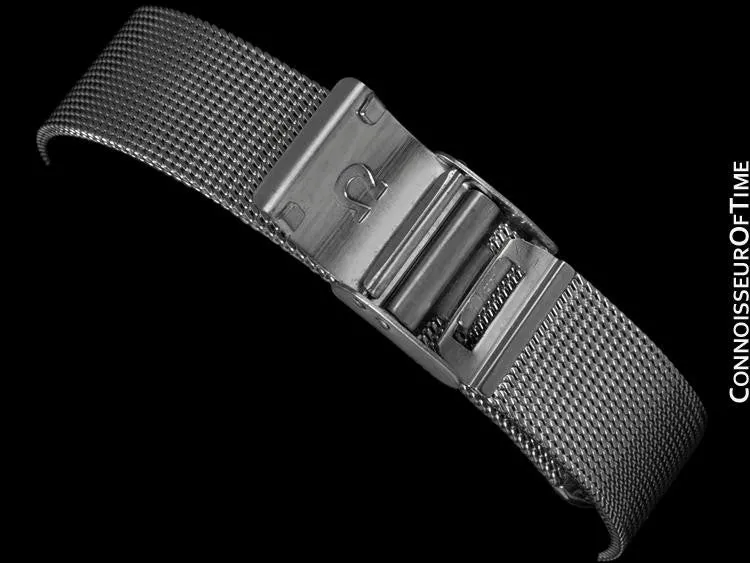 1973 Omega DeVille Mens "Emerald" Retro Unisex Boys Size Watch - Stainless Steel