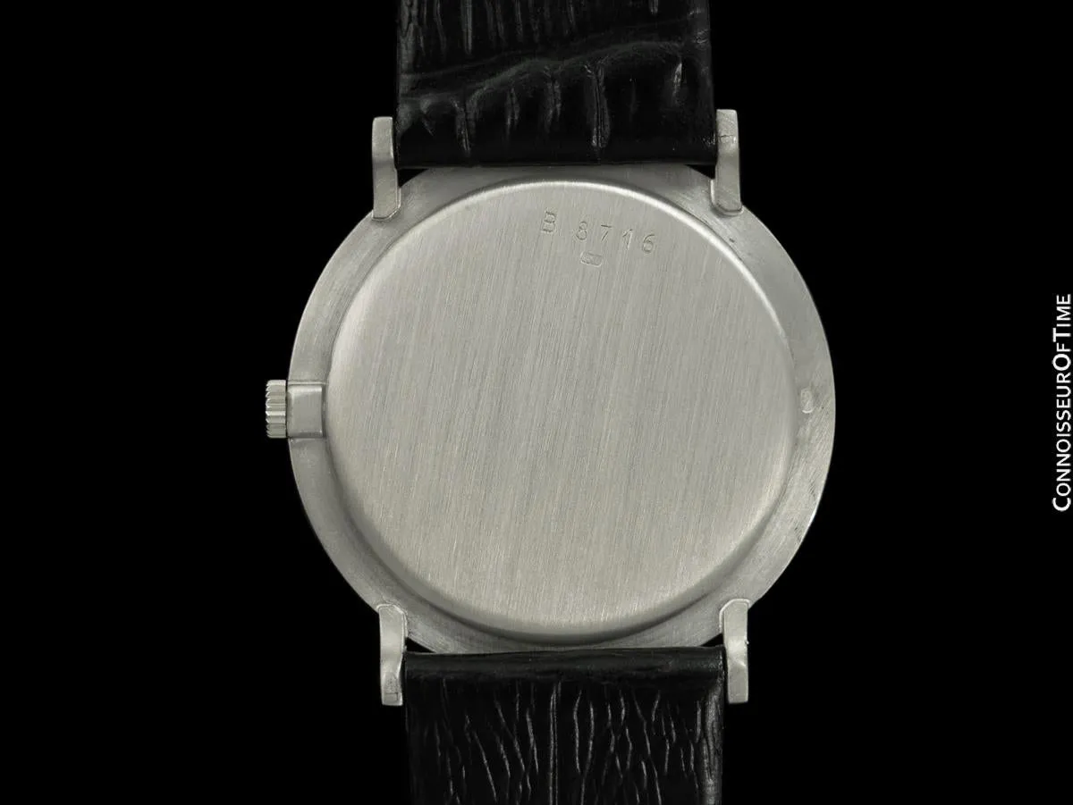 1975 Audemars Piguet "Extra-Flat" Vintage Mens Midsize Watch - 18K White Gold