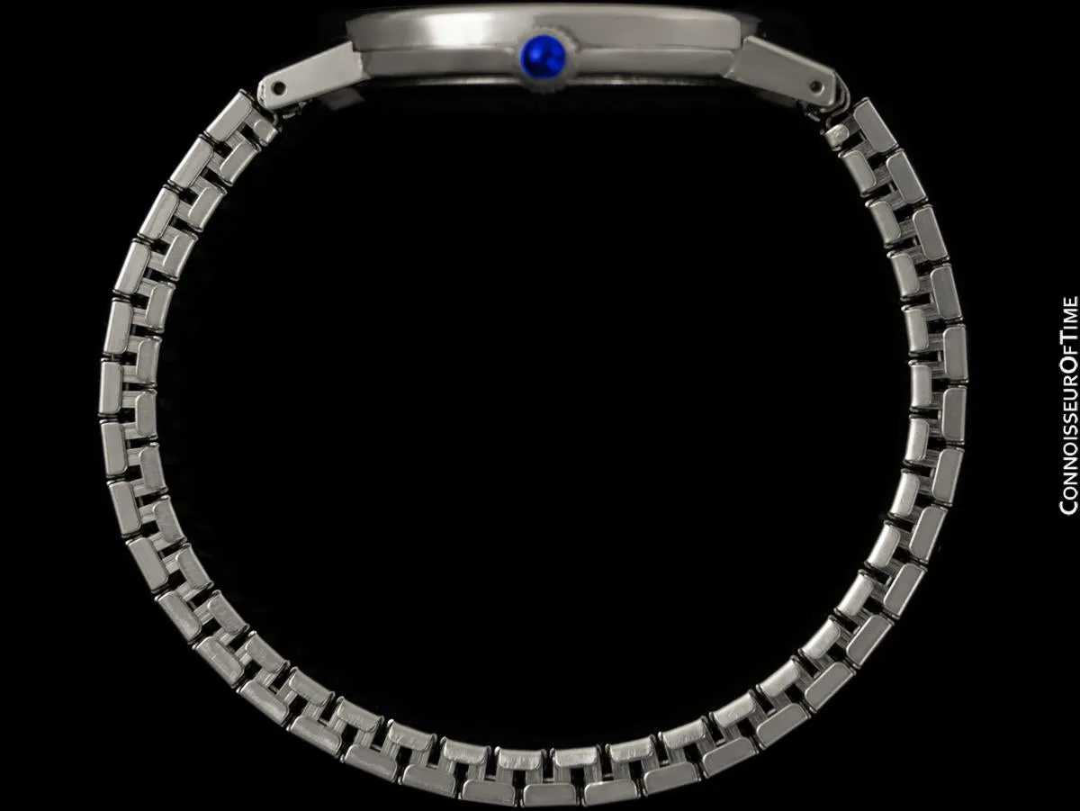 1980 Baume & Mercier Vintage Steel Watch - Owned & Worn By Yankee Baseball Great Lefty Gomez