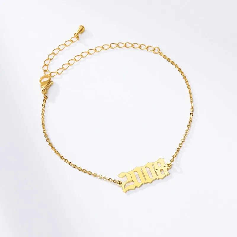 1990-2019 Number Year Bracelet
