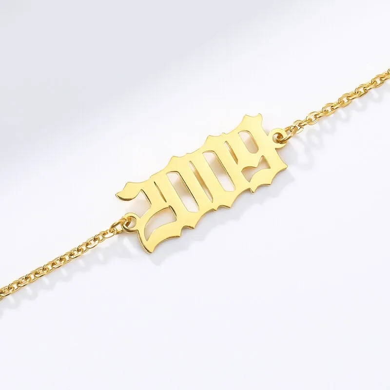 1990-2019 Number Year Bracelet