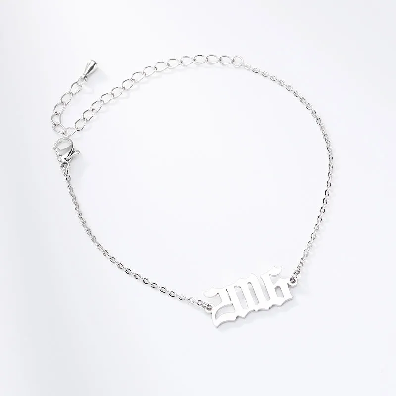 1990-2019 Number Year Bracelet
