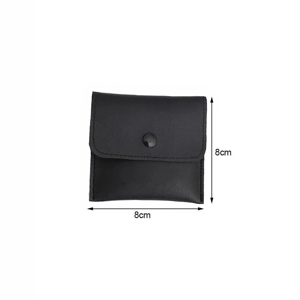 1PC PU Leather Jewellery Pouch Packaging Bag Earrings Ring Bag Necklace Bracelet Jewelry Storage Bag Jewelry Bag