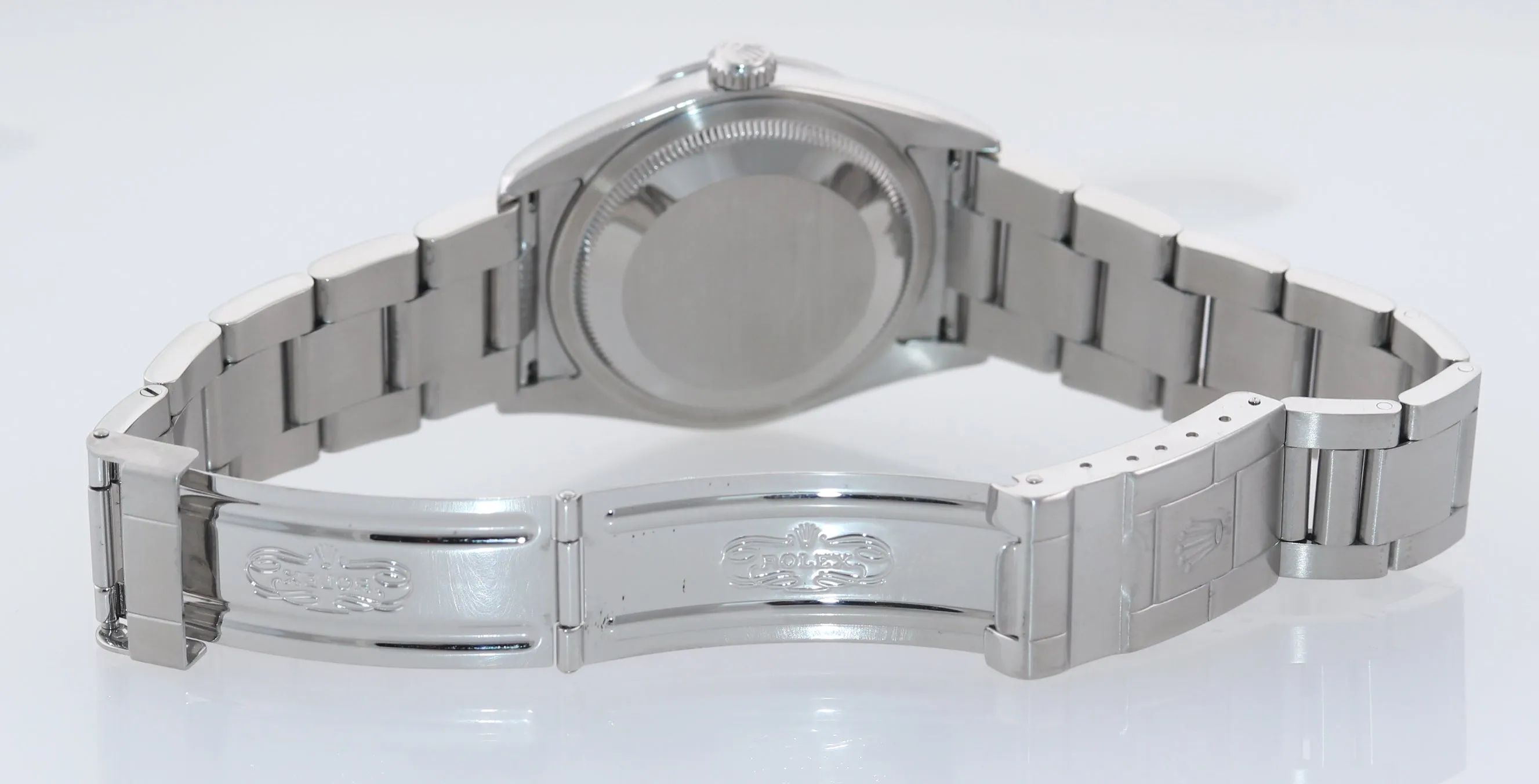 2003 PAPERS MINT Rolex Explorer I Black 36mm 114270 Steel Black Arabic Watch Box