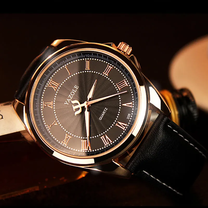 2016 Men Watch Top Brand Luxury Famous Wristwatches Male Clock Leather Wrist Watch Business Fashion Casual Dress Quartz Watches