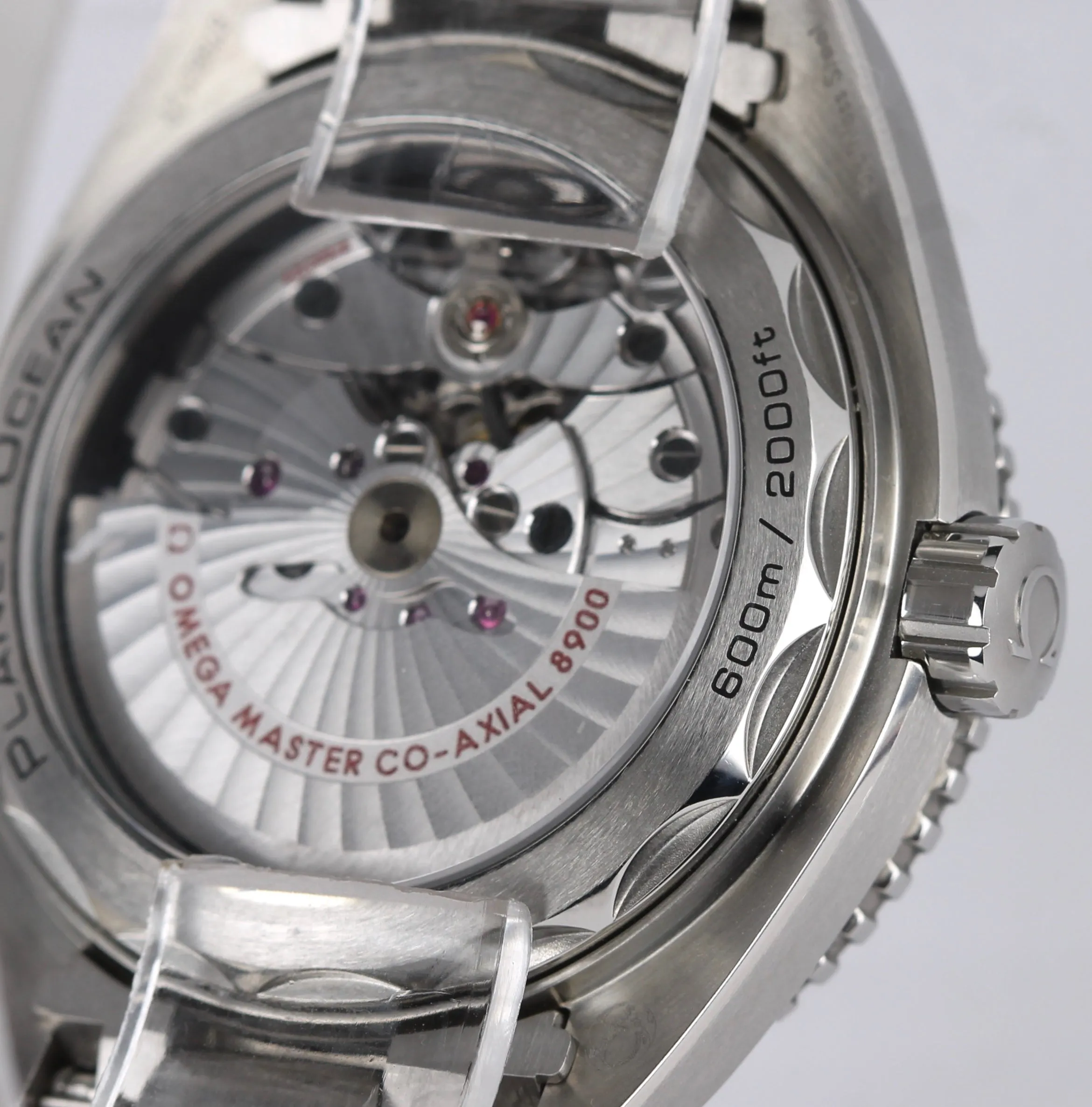 2016 MINT Omega Seamaster Planet Ocean 43.5mm 215.30.44.21.01.001 Ceramic Watch