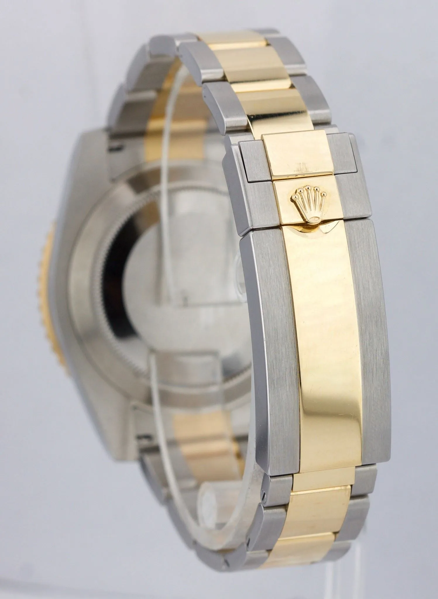 2017 MINT Rolex Submariner Ceramic 116613 LN Two-Tone Gold Black Dive Watch