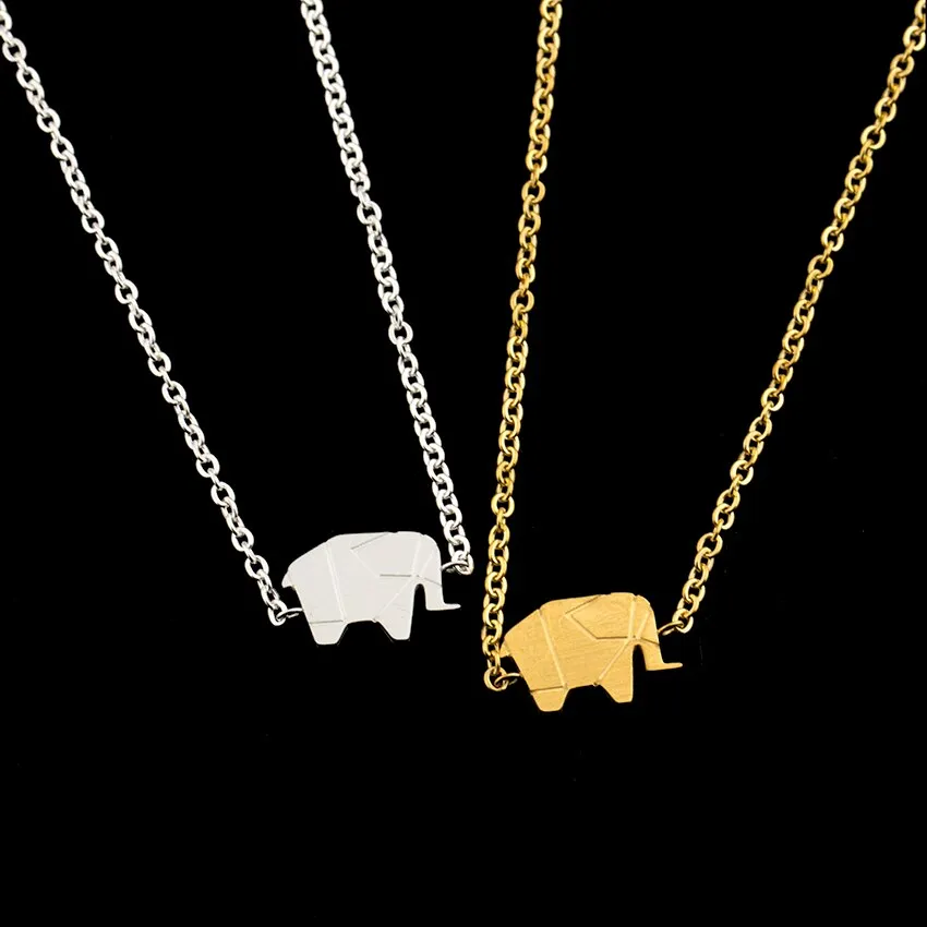 2018 Delicate Petite Origami Elephant Bracelet