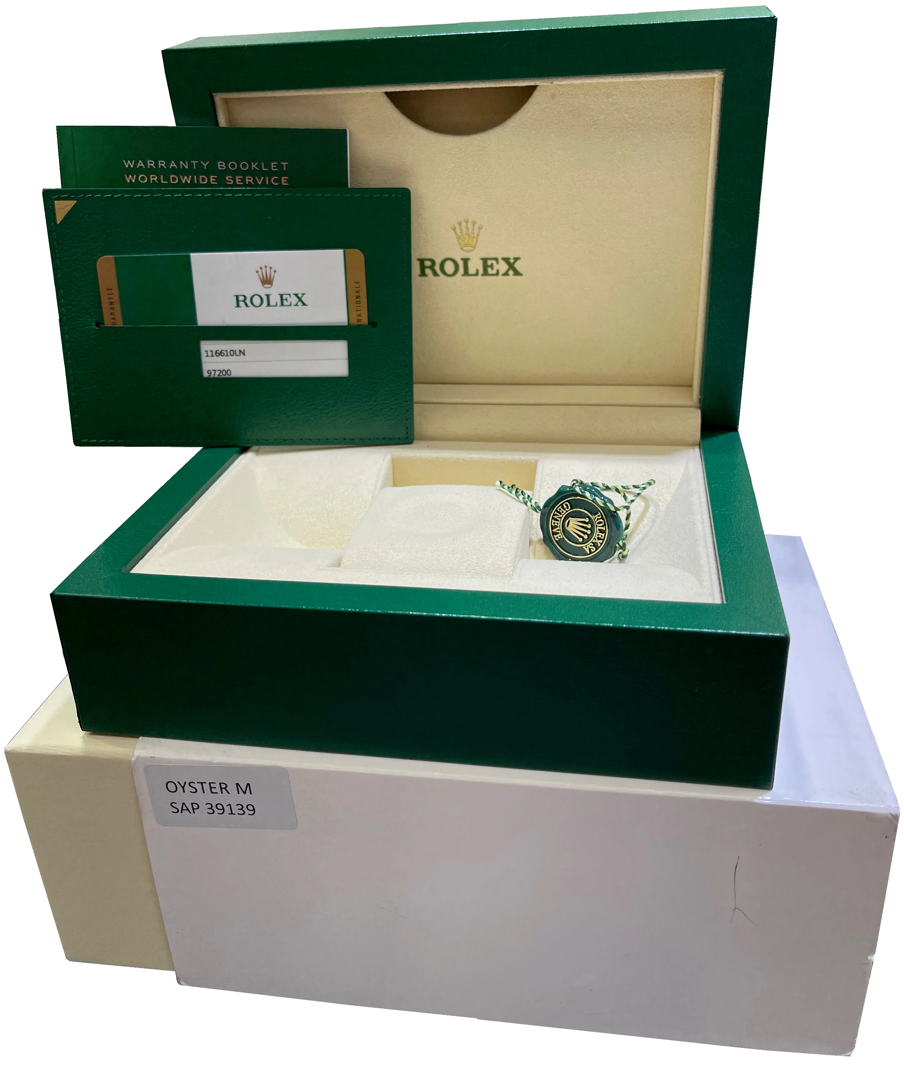 2018 Rolex Submariner Date 40mm Stainless Black Ceramic 116610 LN BP Watch
