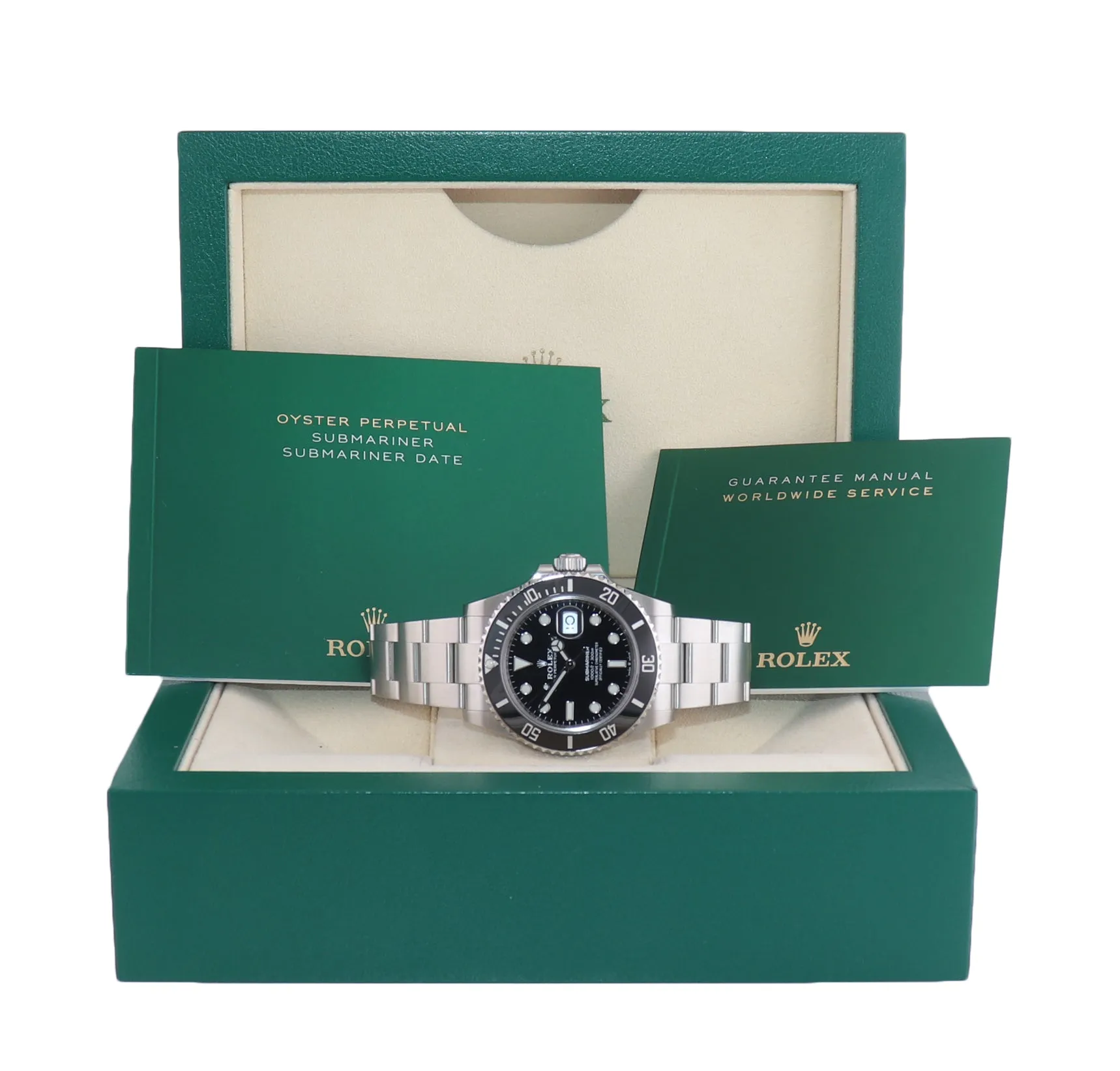 2020-2022 Rolex Submariner 41mm Black Ceramic 126610LN Watch Box