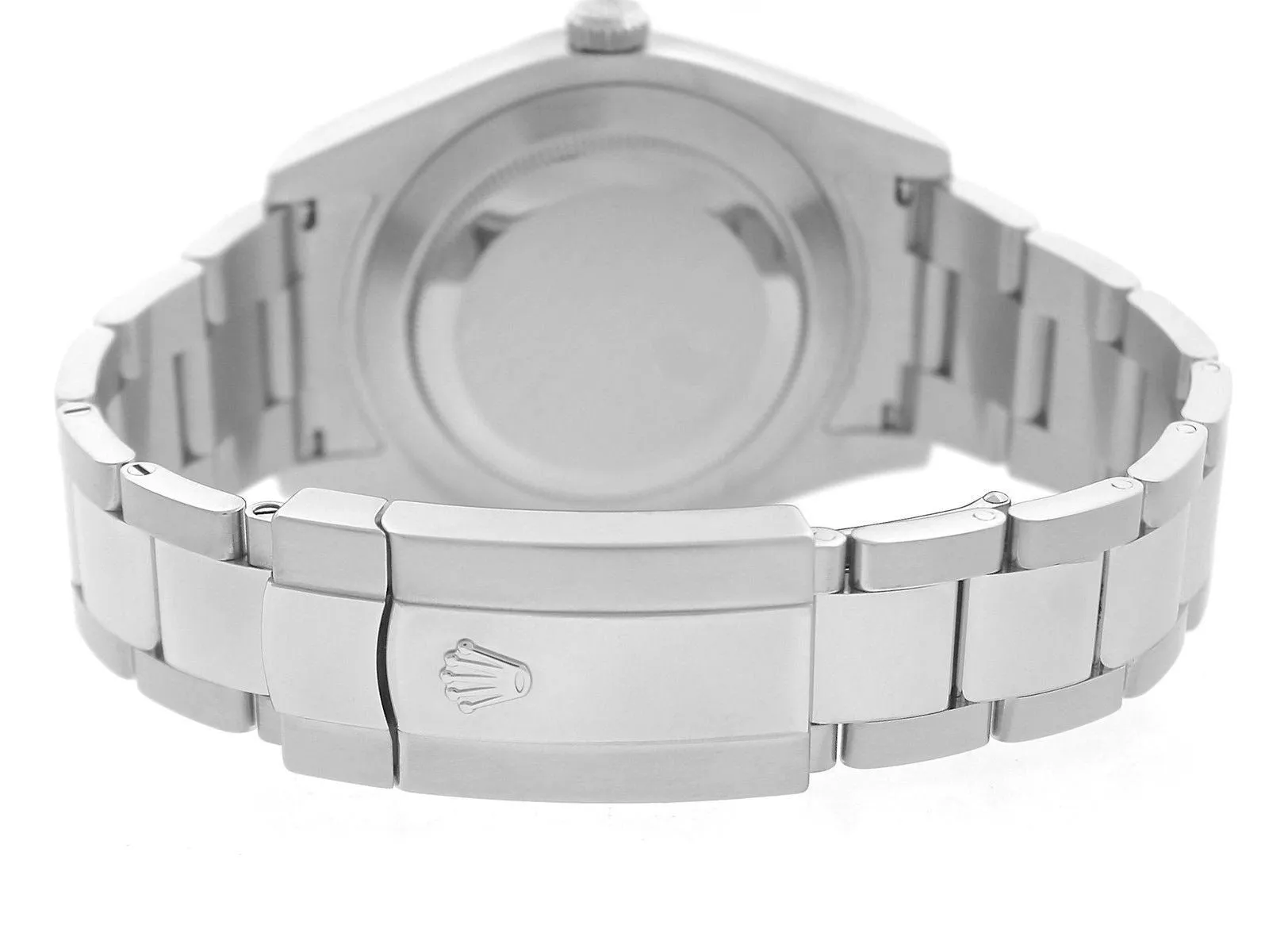 2020 ROLEX SERVICE RSC Datejust II 41MM Azurro Blue Roman 116334 18K White Gold