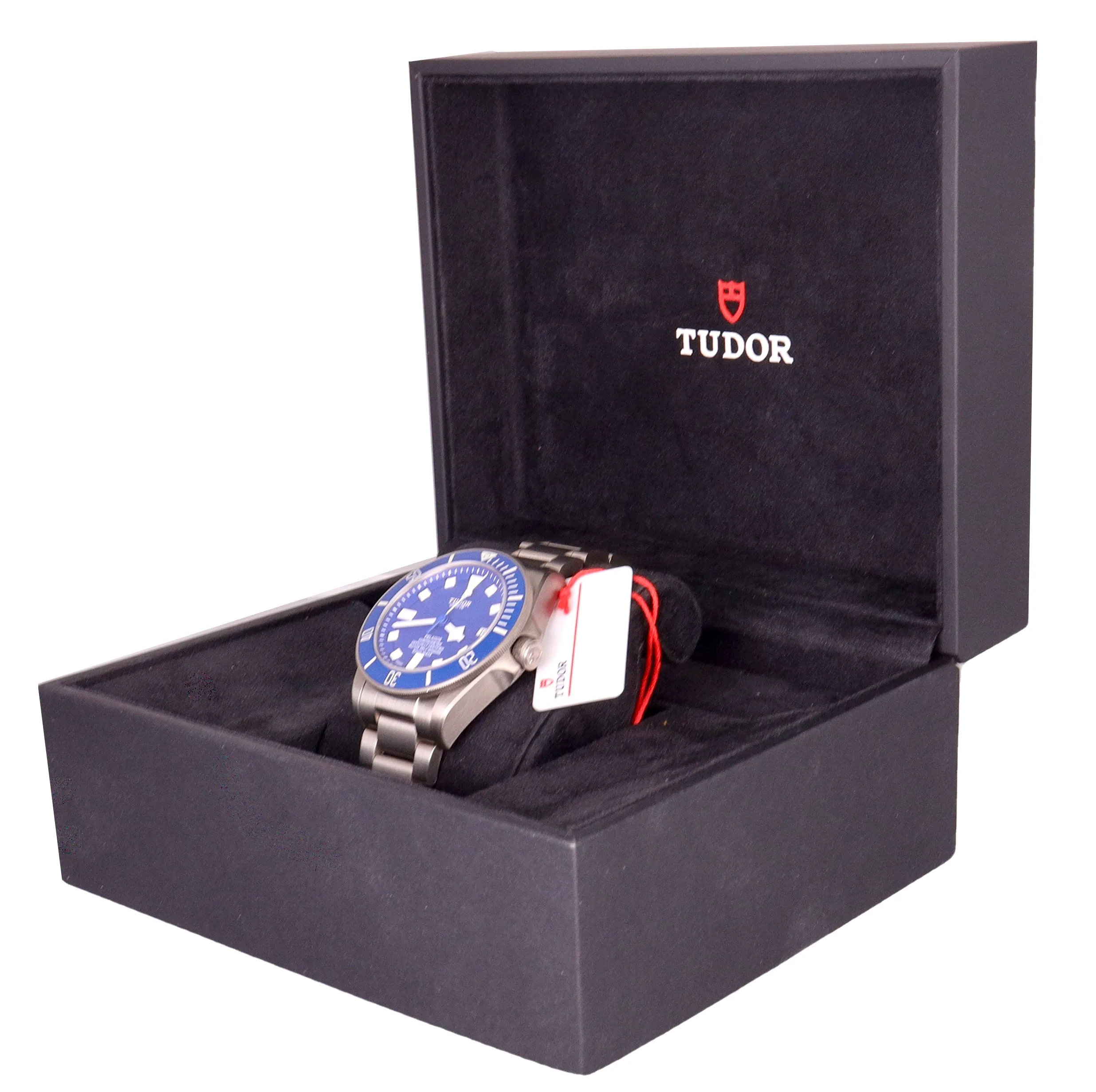 2020 Tudor Pelagos BLUE Titanium 42mm 25600 Auto 25600TB Dive Ceramic Watch