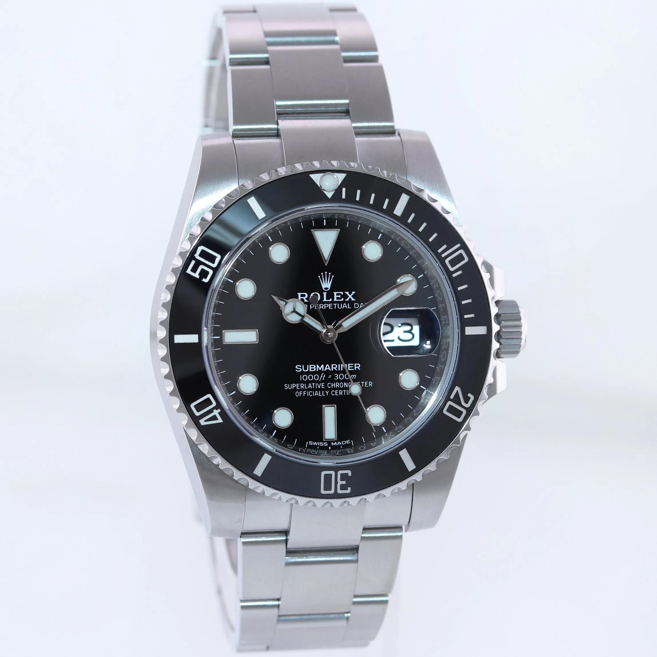2022 RSC Rolex Submariner Date 116610 Steel Black Ceramic Bezel 40mm Watch Box