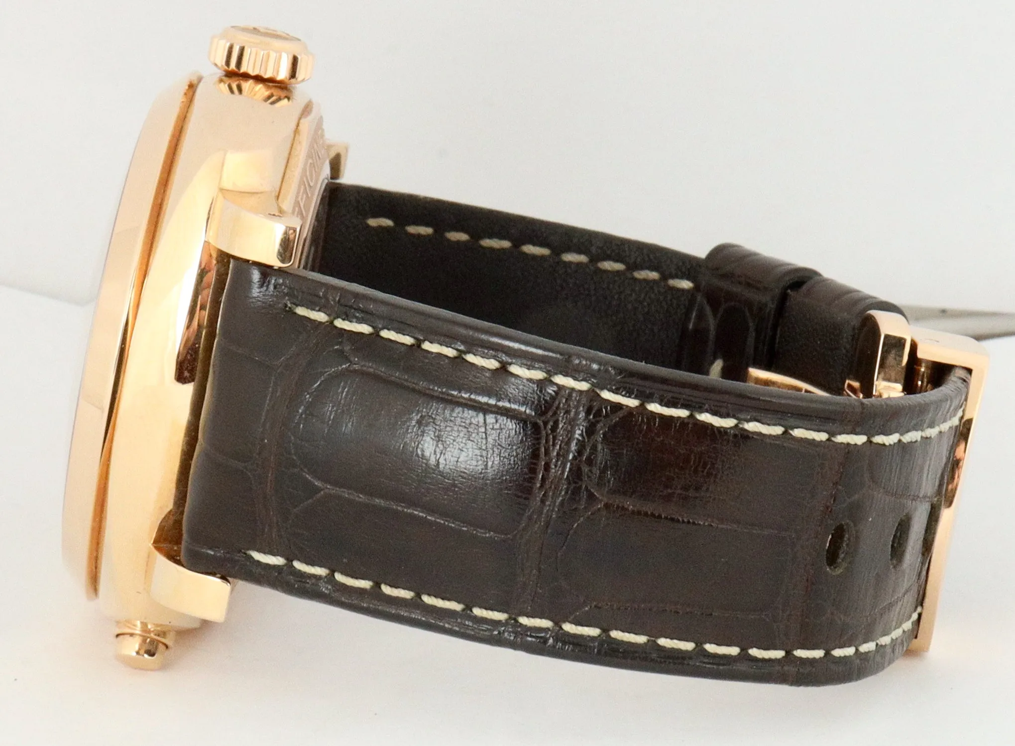 300 MADE Panerai PAM 502 Radiomir GMT 8-Day 18K Rose Gold Brown PAM00502 Watch