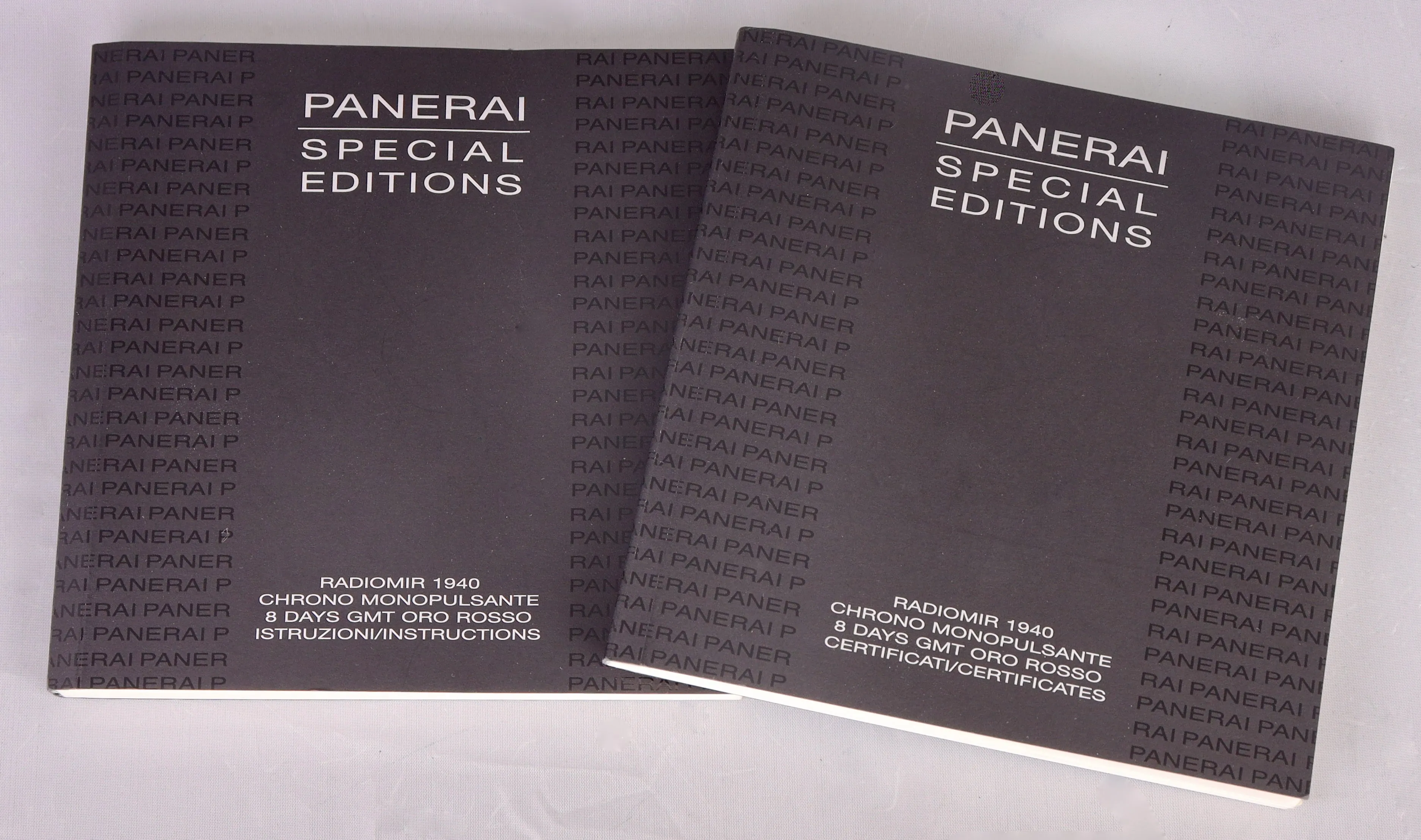 300 MADE Panerai PAM 502 Radiomir GMT 8-Day 18K Rose Gold Brown PAM00502 Watch