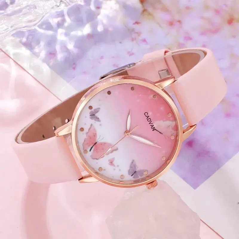 6-Piece Women's Watch Set with Exquisite Style