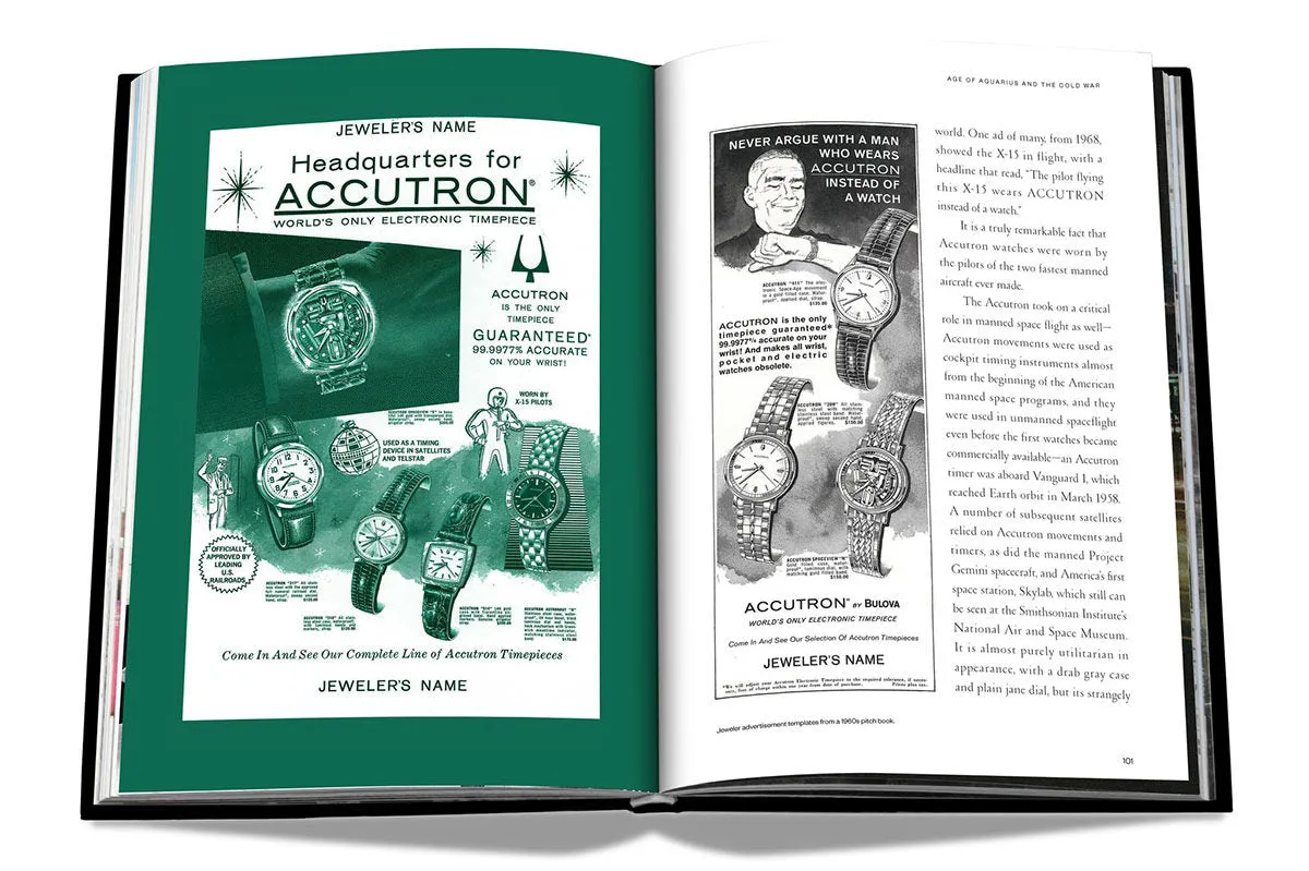 Accutron Watch Collector's Coffee Table Book "From The Space Age to the Digital Age" 0D043