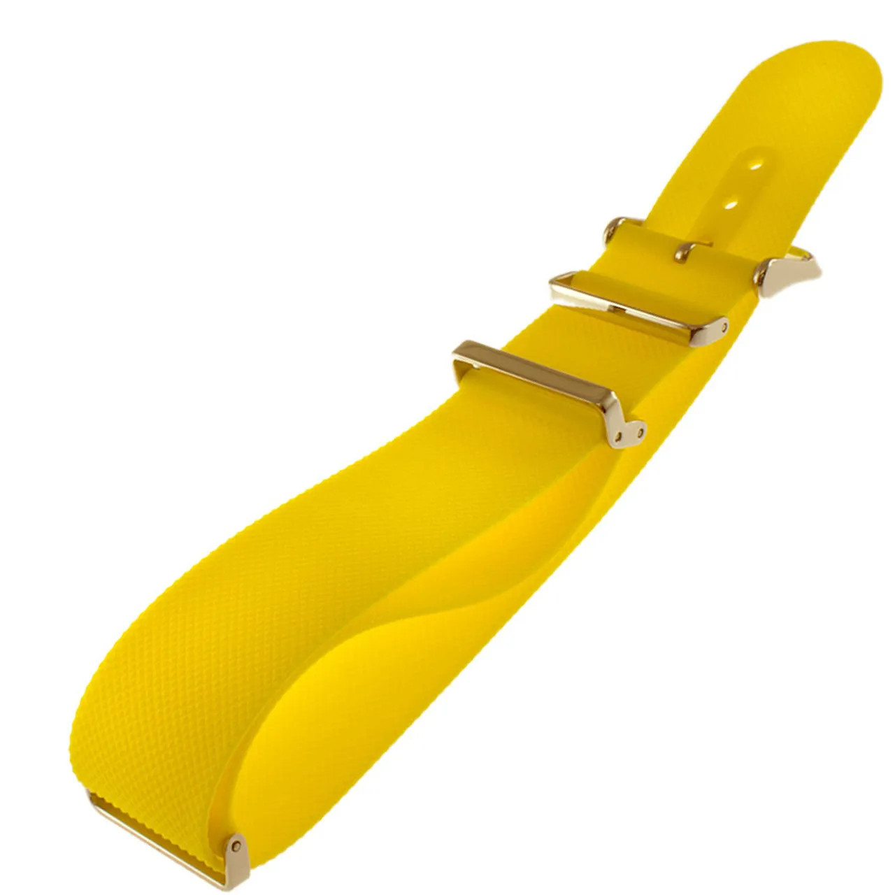 Amazing! NATO Style, Ultra Slim Silicone Strap, Black, Yellow, Blue or Orange from Armourlite