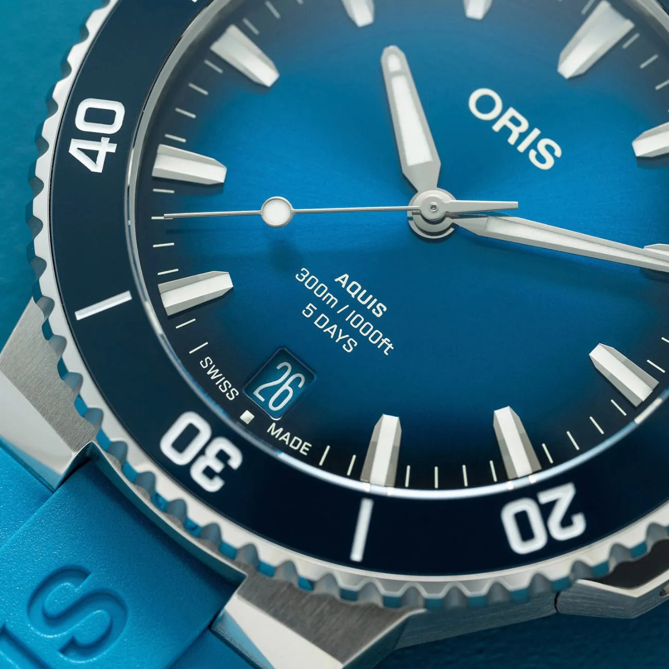 AQUIS DATE CALIBRE 400 - BLUE