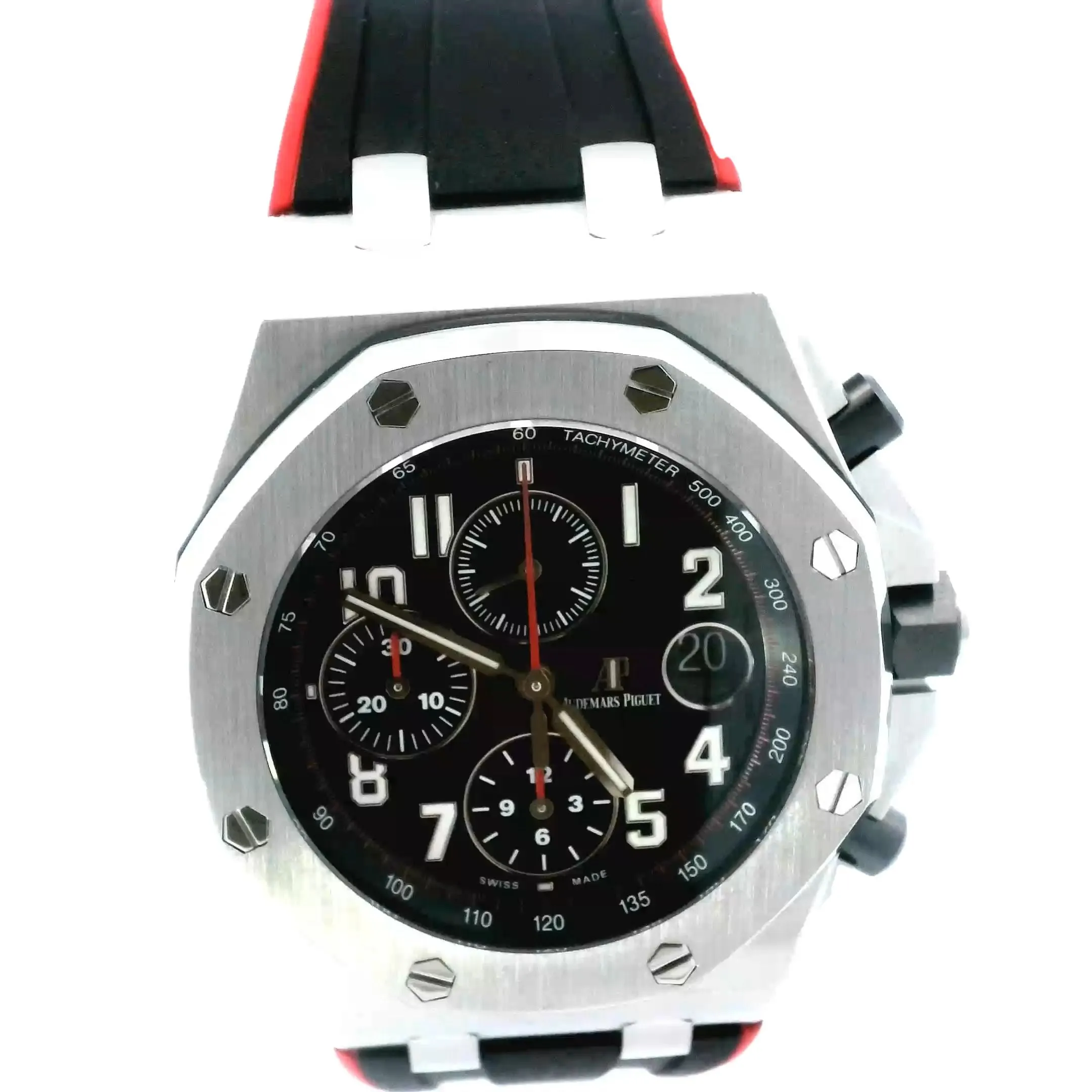 Audemars Piguet Royal Oak Offshore Stainless Steel 42mm Black Chronograph Dial Watch | Ref# 26470ST.OO.A101