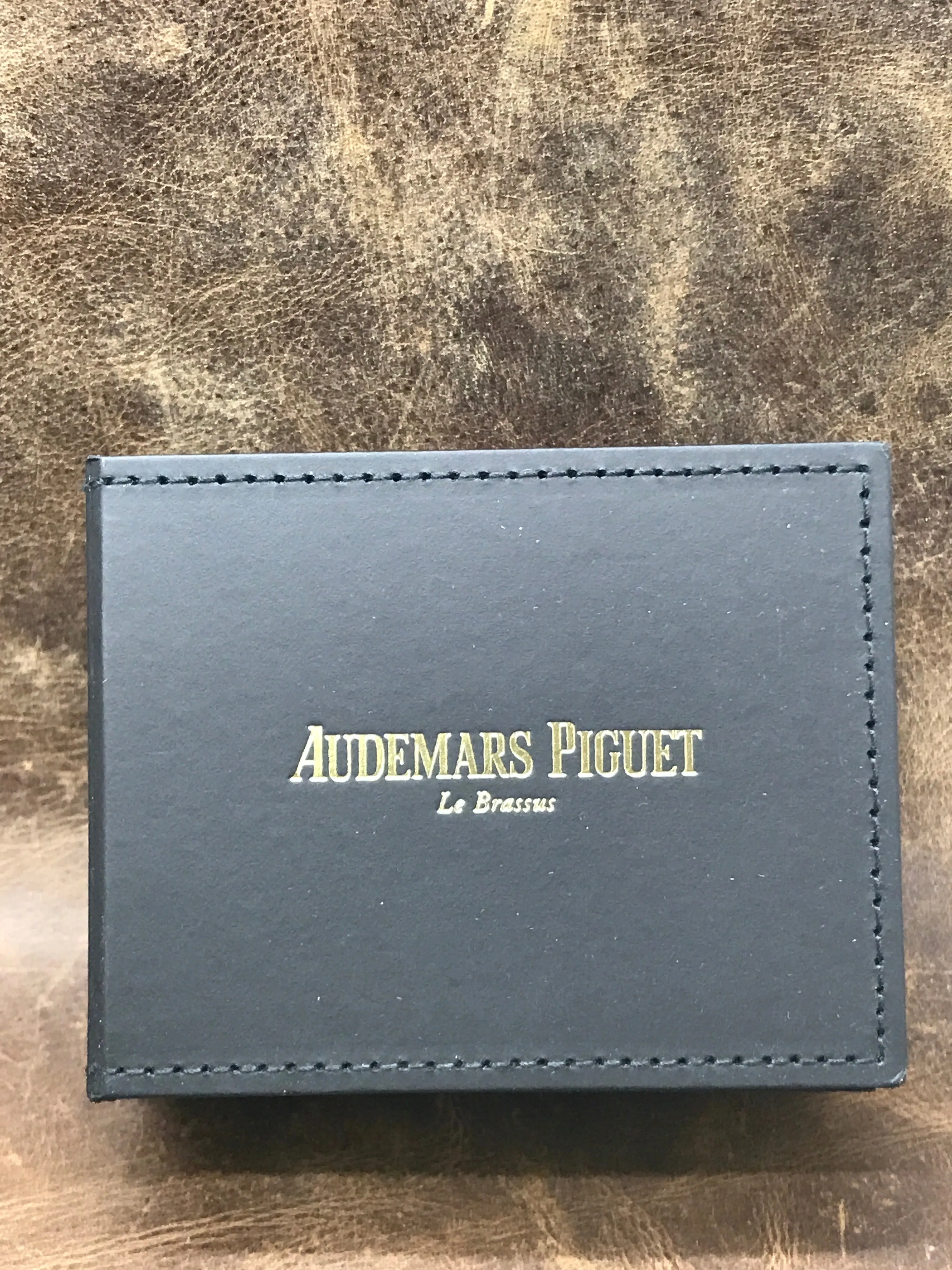 Audemars Piguet Royal Oak Stainless Steel Mens Cufflinks bm0740.sto.us.nbleu7546 Blue Dial Men's Watch
