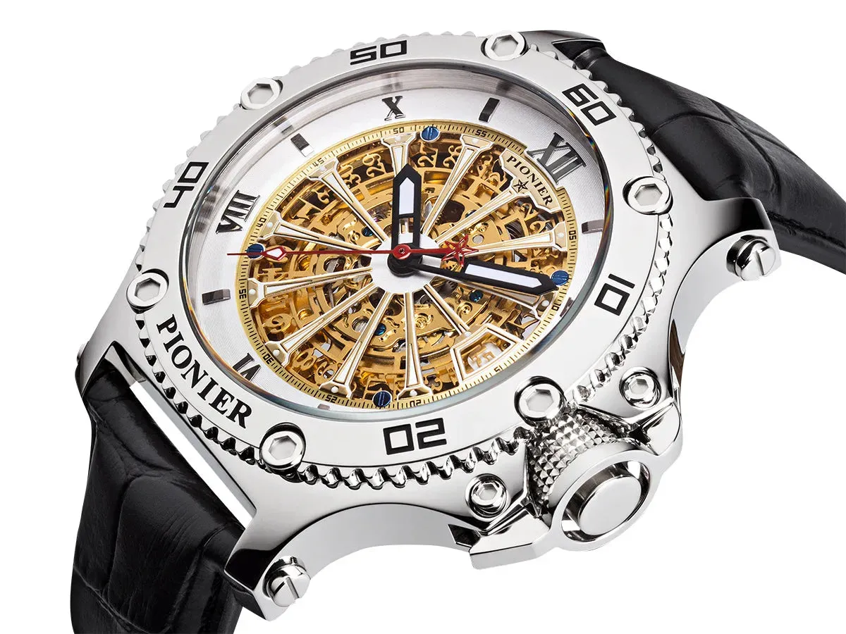 Automatic Barcelona GM-516-1 | Silver | Pionier, Germany