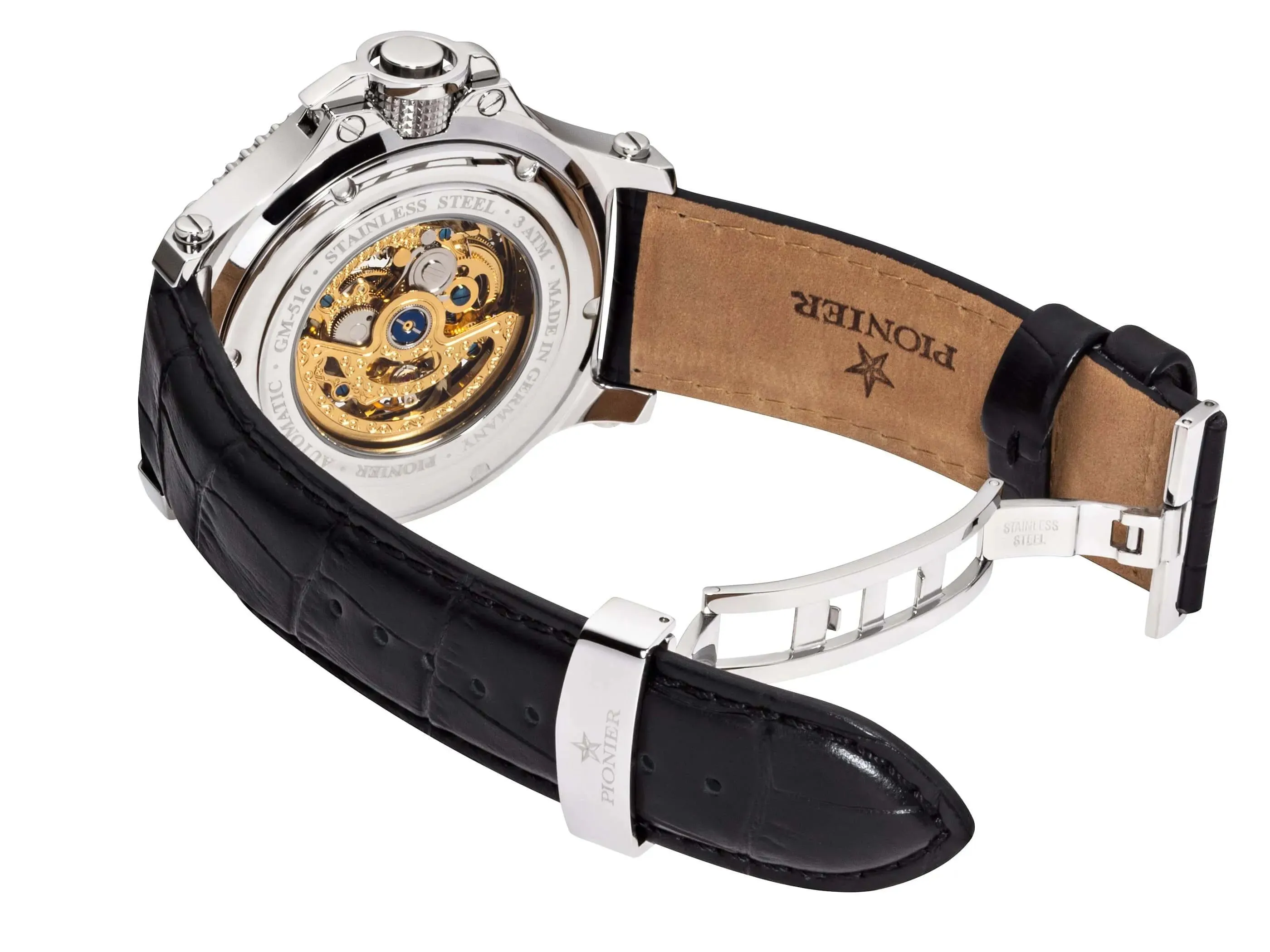 Automatic Barcelona GM-516-1 | Silver | Pionier, Germany
