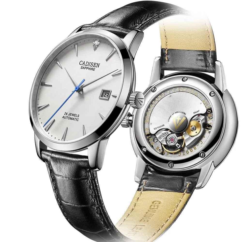 Automatic Mechanical  Sapphire Glass men Wrist Watch